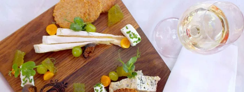 Cheese, charcuterie and a glass of Chenin
